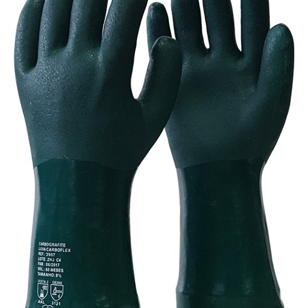 Luva Carboflex PVC Unidade - Carbografite