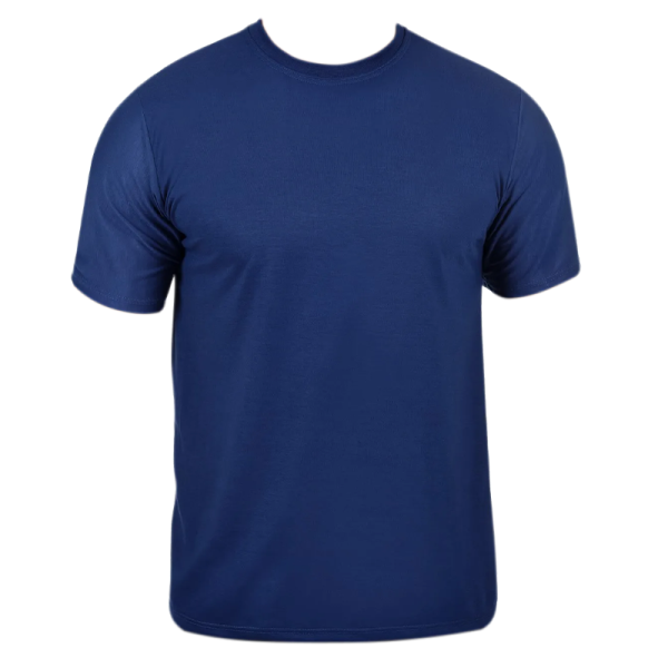 Camiseta Manga Curta Azul Marinho Uniforme