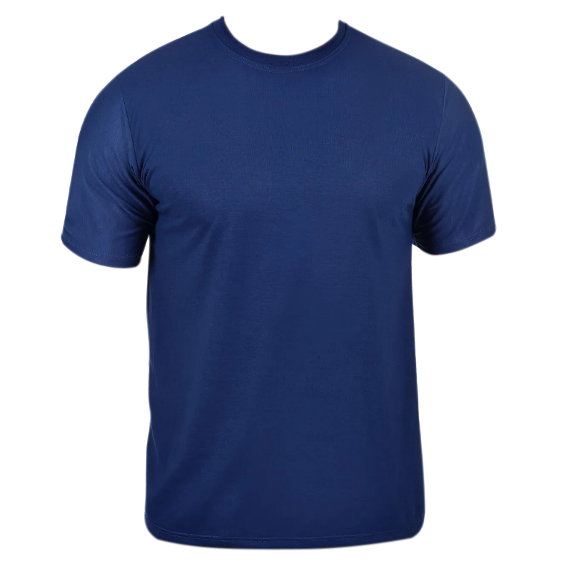 Camiseta Manga Curta Azul Marinho Uniforme