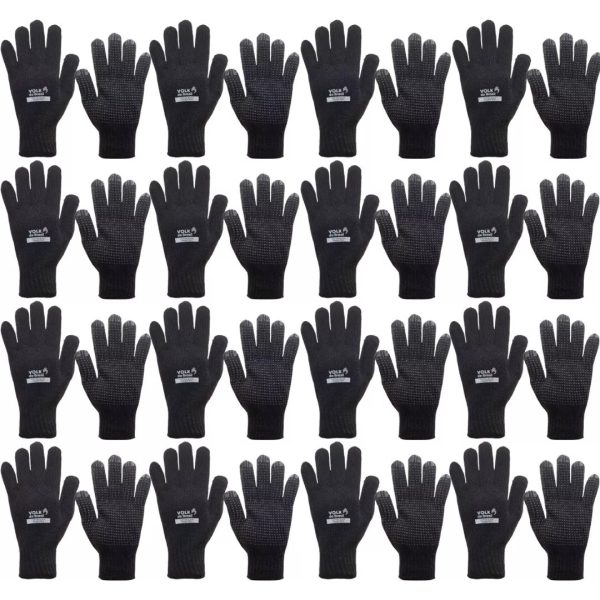 Luva Cotton Black Pigmentada CA 36347 Kit 12 pares - Volk
