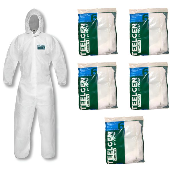 Macacão Segurança Steelgen Comfort CA 38768 Kit 5 Unidades - Vicsa