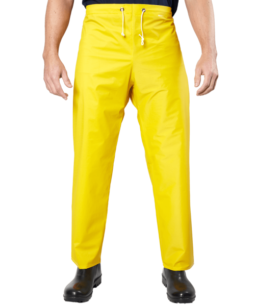 Calça Capa de Chuva PVC Amarelo Forrado CA 28449- Brascamp