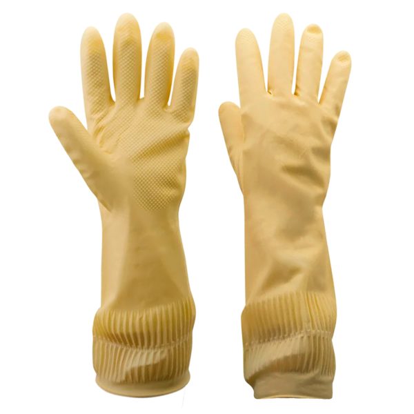 Luva Látex Longa Ranhurada Unidade CA 50955 - Carbografite