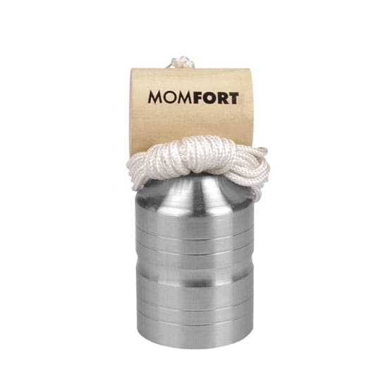 Prumo de Aço 400g Parede Construção Civil Momfort