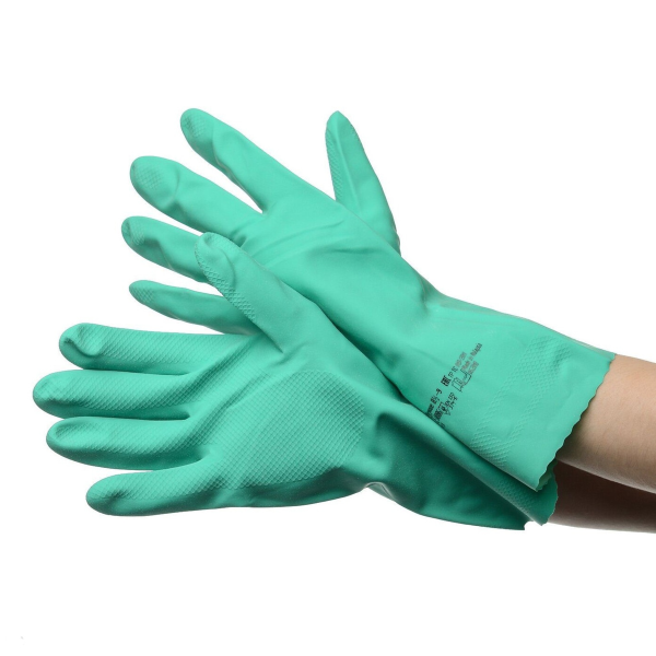 Luva de Látex Natural Verniz Silver Verde CA 16312 Unidade - Volk