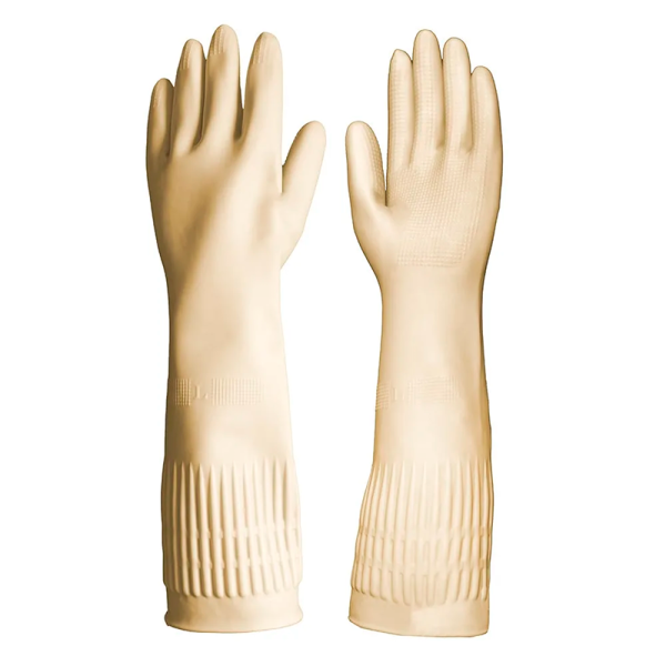 Luva de Látex Natural Ranhurada CA 49083 Unidade - Imbat