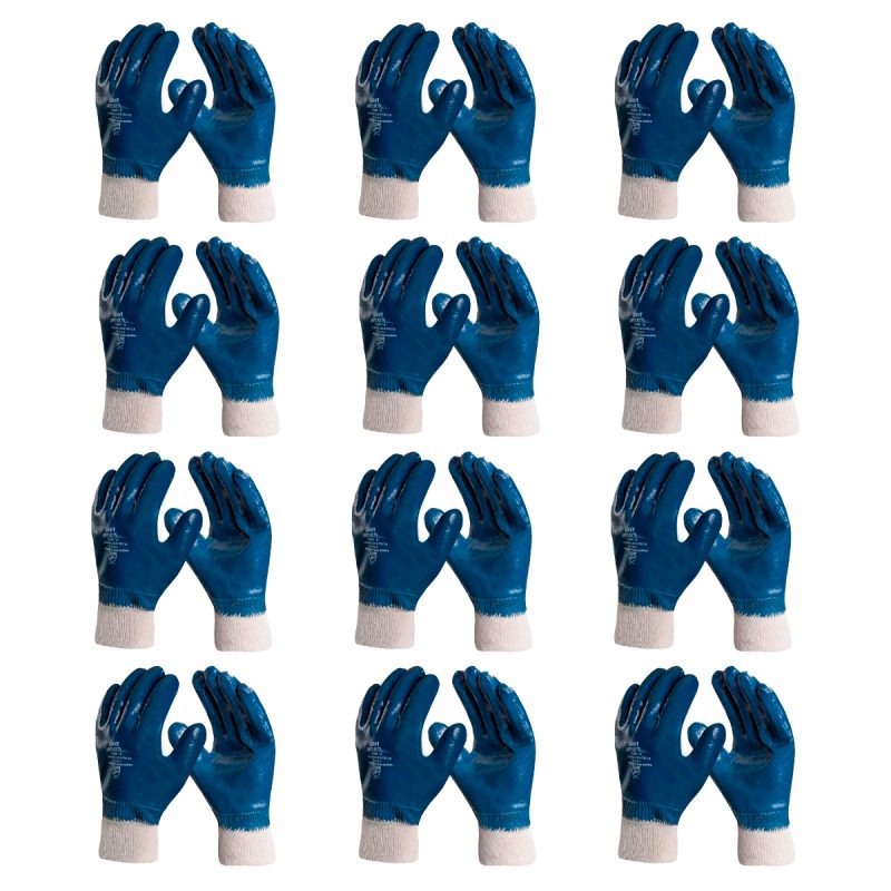 Luva Lightflex Total Azul CA 43319 Kit 12 Pares – Danny